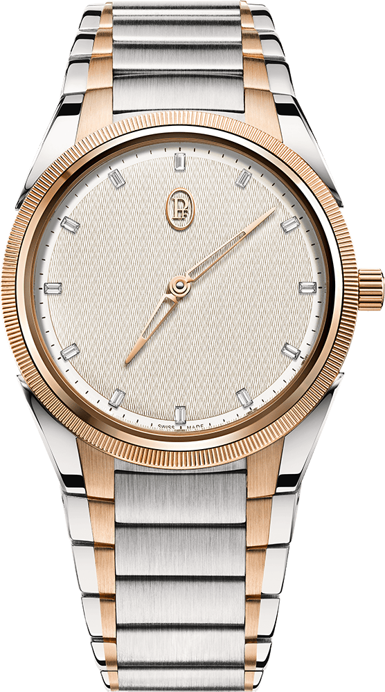 Parmigiani Fleurier TONDA PF AUTOMATIC STEEL ROSE GOLD WHITE CITRINE SET - Parmigiani Fleurier PFC804-1020004-100182