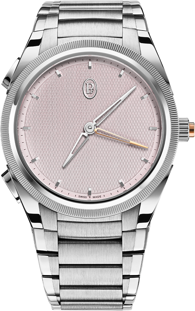 Parmigiani Fleurier TONDA PF MINUTE RATTRAPANTE STEEL PLATINUM ARCTIC ROSE - Parmigiani Fleurier PFC904-1020002-100182