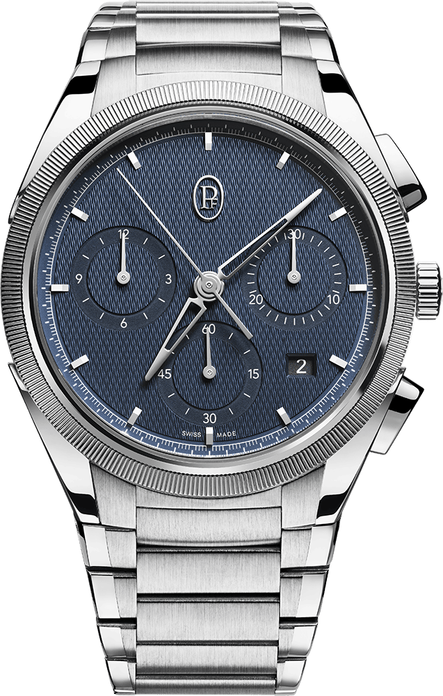 Parmigiani Fleurier TONDA PF CHRONOGRAPH STEEL PLATINUM MILANO BLUE COSC - Parmigiani Fleurier PFC915-1020001-100182