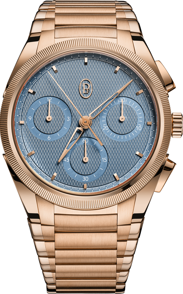 Parmigiani Fleurier TONDA PF CHRONOGRAPH 40MM NO DATE ROSE GOLD MINERAL BLUE COSC - Parmigiani Fleurier PFC917-2020001-200182