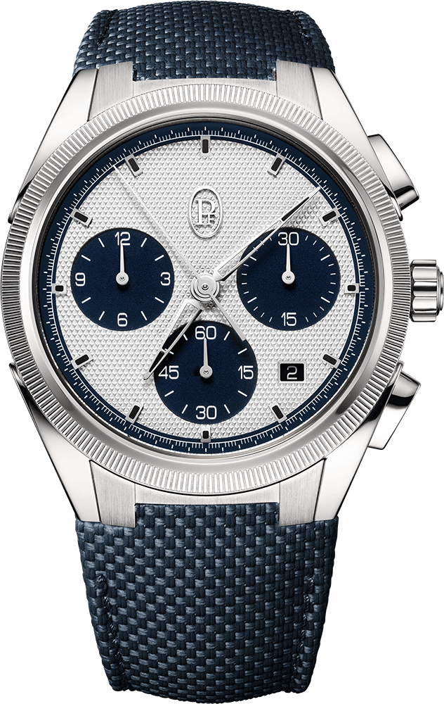 Parmigiani Fleurier TONDA PF SPORT CHRONOGRAPH STEEL SILVER MILANO BLUE COSC - Parmigiani Fleurier PFC931-1020002-400182