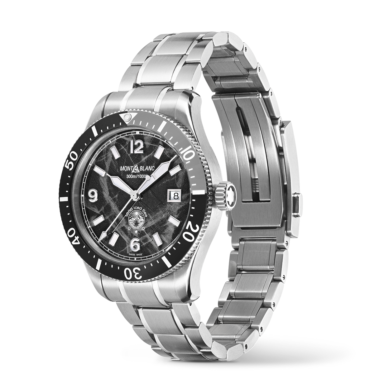 Montblanc Iced Sea Automatic Date - Steel - Ceramic - Black - Montblanc® US MB129371