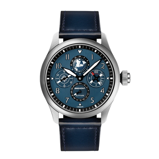 Bremont Watches | Mens | Altitude Altitude Perpetual Calendar GMT ALT42-PER-TI-BL-B