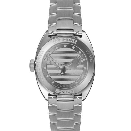 Bremont Watches | Mens | Terra Nova Terra Nova 40.5mm Jumping Hour 1776 Bracelet TN40-JH-SS-BL-1776-B