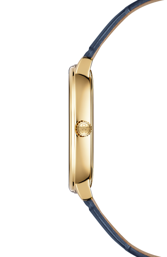 Raymond Weil simple Toccata Heritage Gold Dial Mechanical Watch, 33 x 38 mm 2280-PC-10001