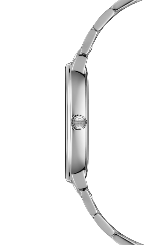 Raymond Weil simple Toccata Heritage Blue dial Mechanical Bracelet Watch, 33 x 38 mm 2280-ST-50001