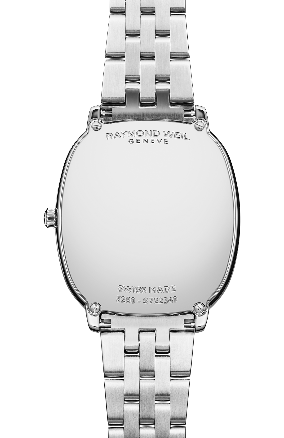Raymond Weil simple Toccata Heritage Red Grape Dial Quartz Diamonds Bracelet Watch, 31 x 36 mm 5280-STS-45001
