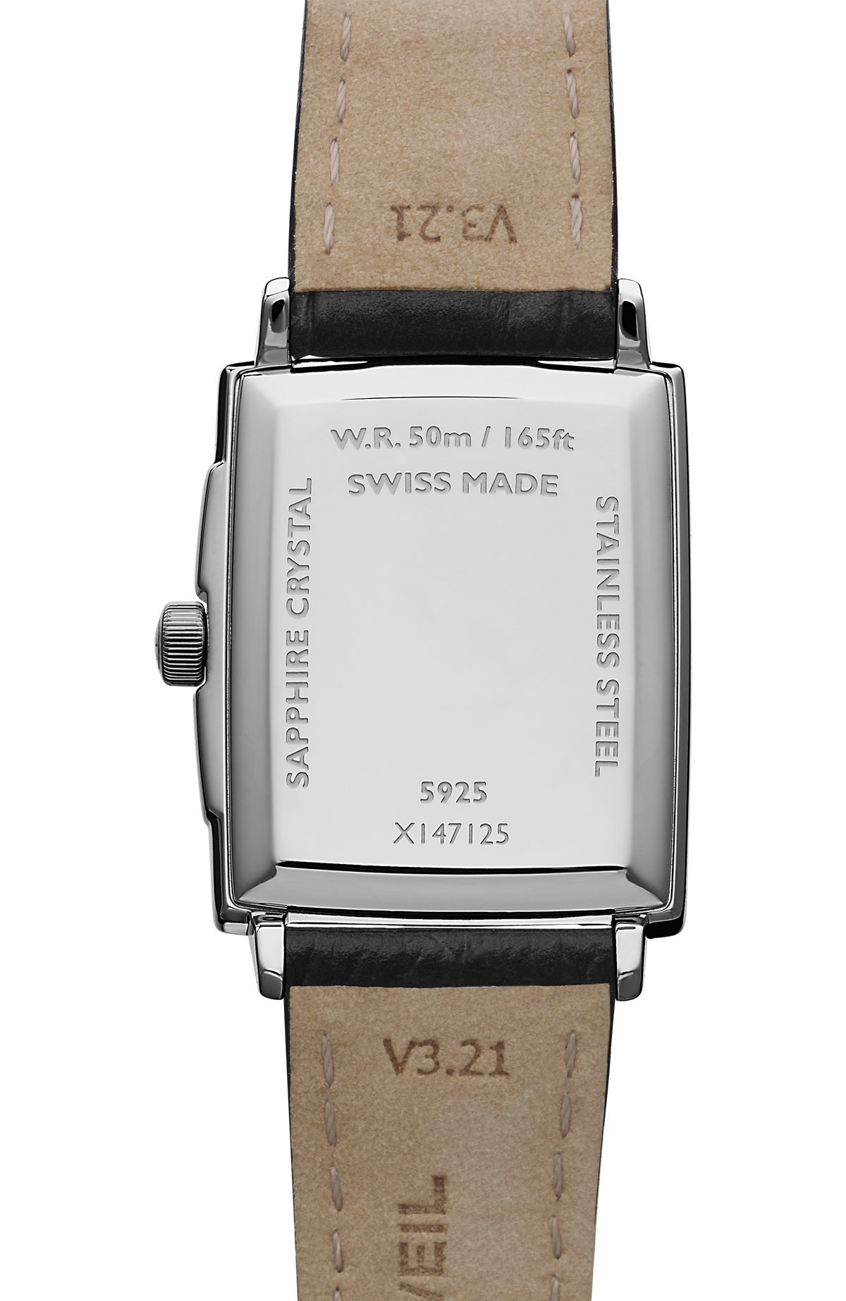 Raymond Weil simple Toccata Ladies Black Dial Diamond Quartz Watch, 22 x 28 mm 5925-STC-00295