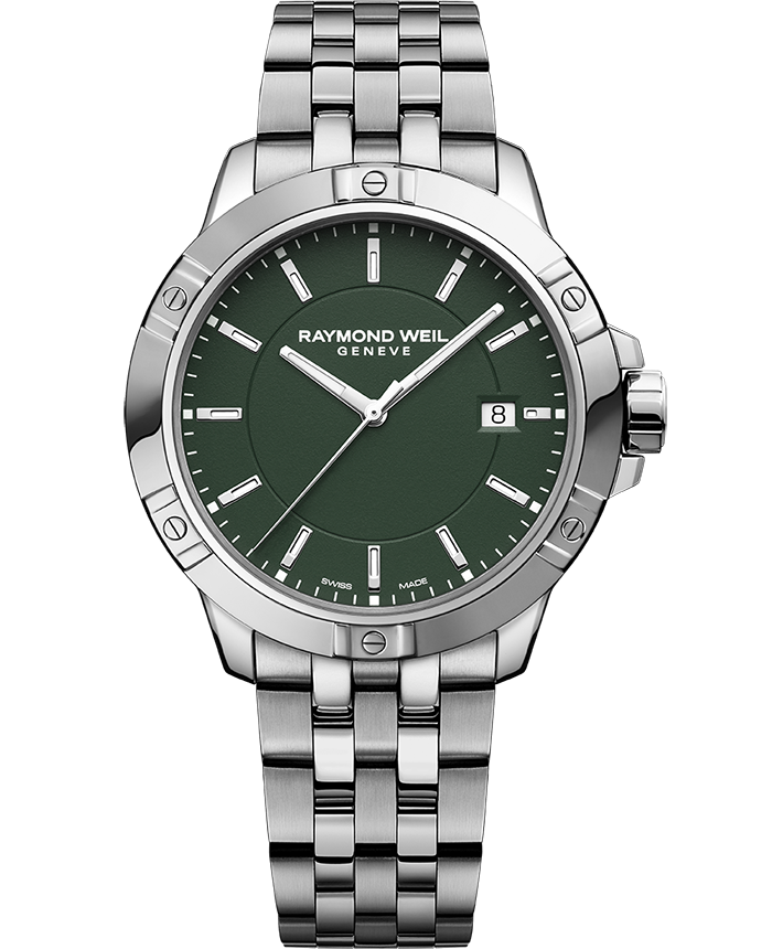 Tango Men's Quartz Green Dial Bracelet Watch, 41mm