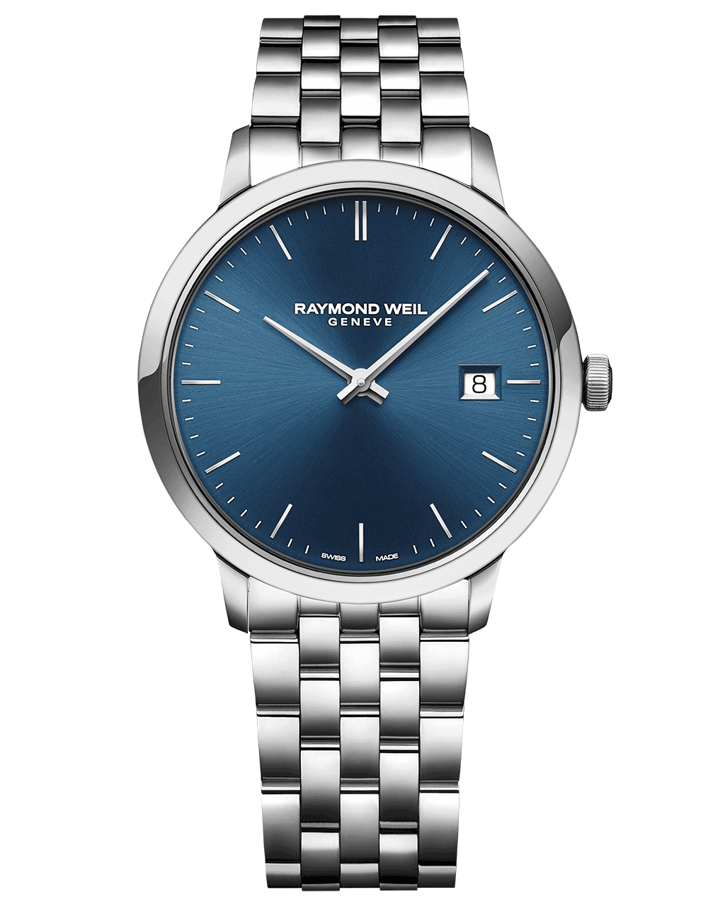 Toccata Men's Quartz Blue Dial Bracelet Watch, 39mm