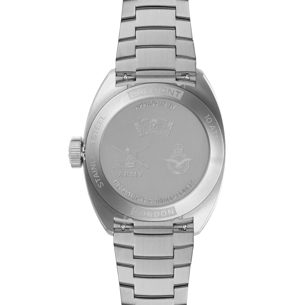 Bremont Watches | Mens | HMAF HMAF Terra Nova 40.5mm Date Bracelet TN40-DT-SS-HMAF-BR-B
