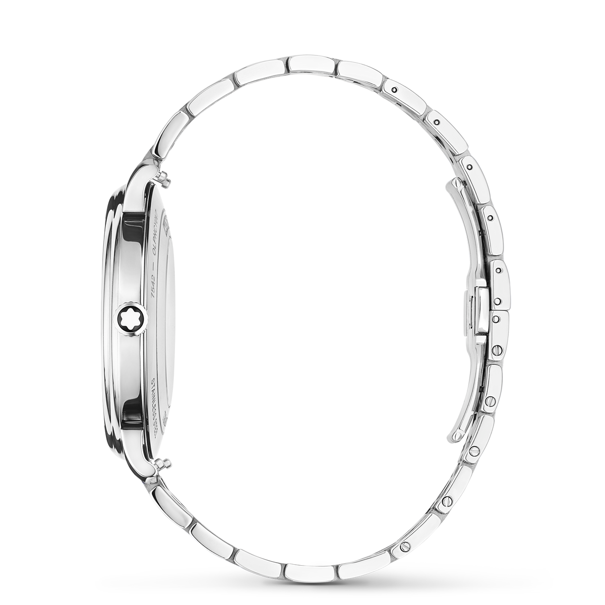 Montblanc Tradition Automatic Date 40 mm - Steel - Gray - Montblanc® US MB132433