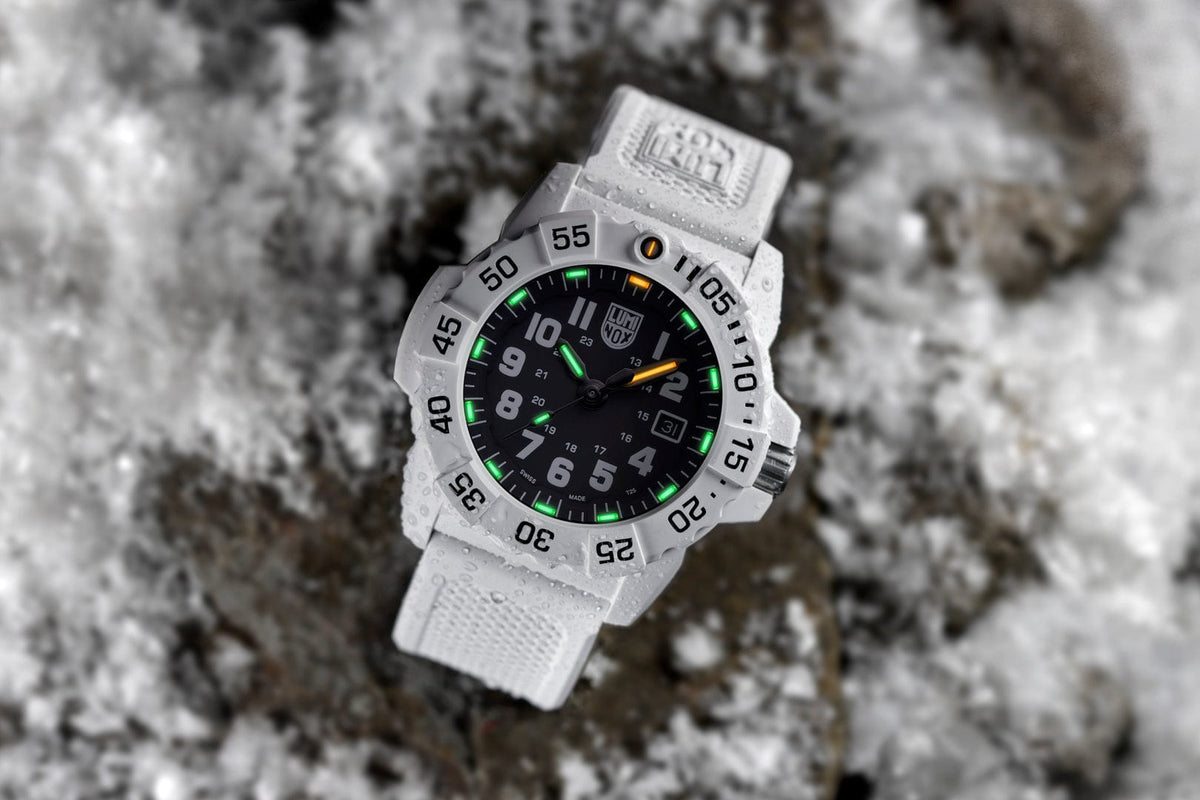 Luminox Navy SEAL 3500, 45mm, Military Dive Watch, Arctic Edition XS.3507.WB