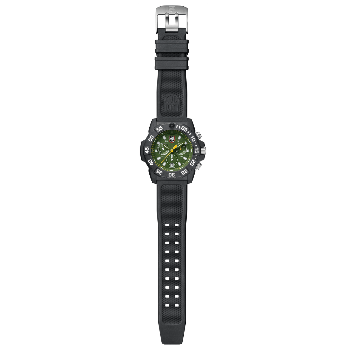 Luminox Watch, Outlet Navy SEAL Chronograph, 45mm, Military Dive Watch, Green XS.3597