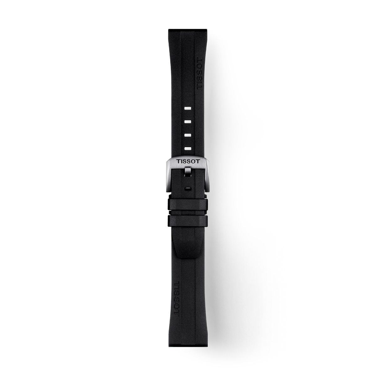 Tissot Official Black Rubber Strap Lugs 20mm T852044545