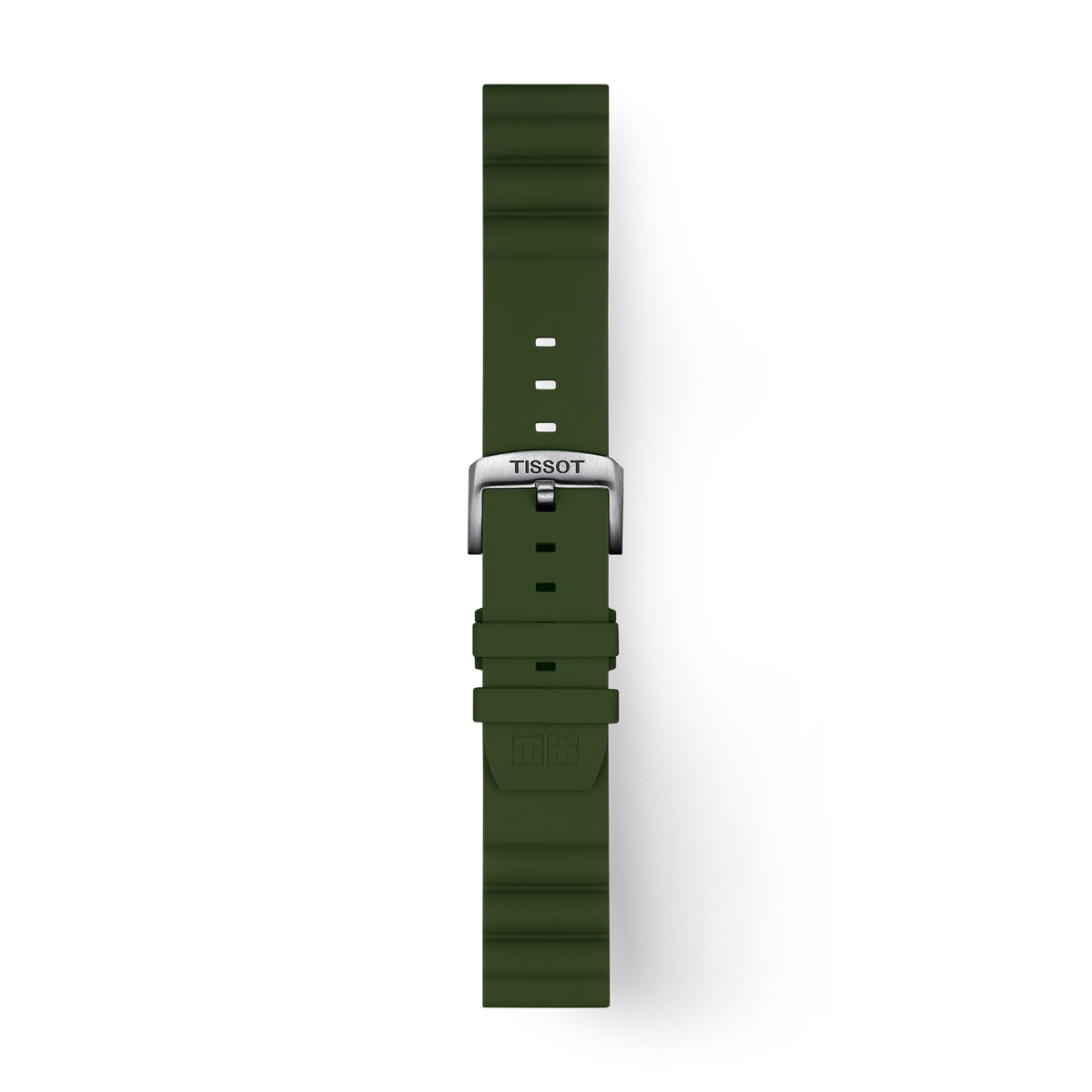 Tissot Official Khaki Silicone Strap Lugs 22 mm T852047177