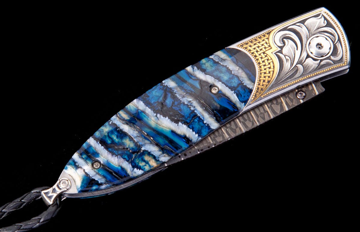 William Henry KNIVES Azure Gold B05 AZURE GOLD