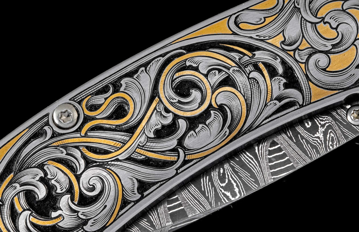 William Henry KNIVES B09 Gilded Scroll