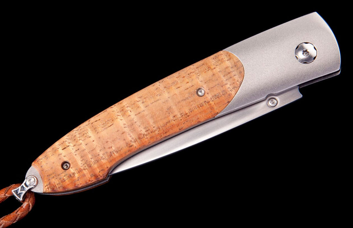 William Henry KNIVES B10 Curly Maple