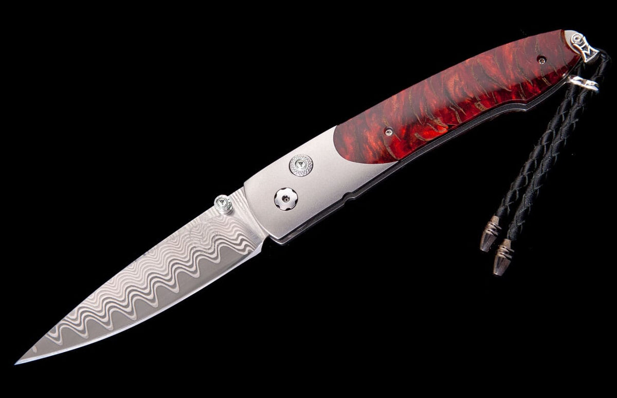 William Henry KNIVES B10 Scarlet Pine