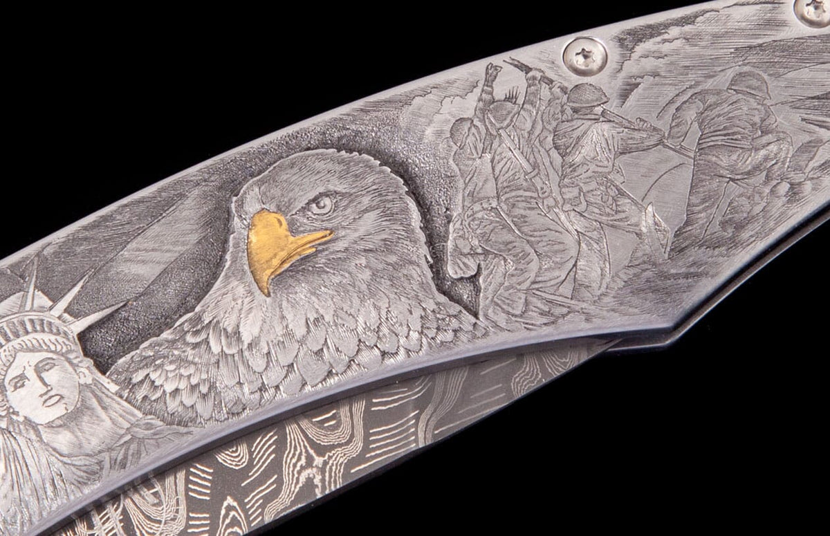 William Henry KNIVES B12 American Pride II