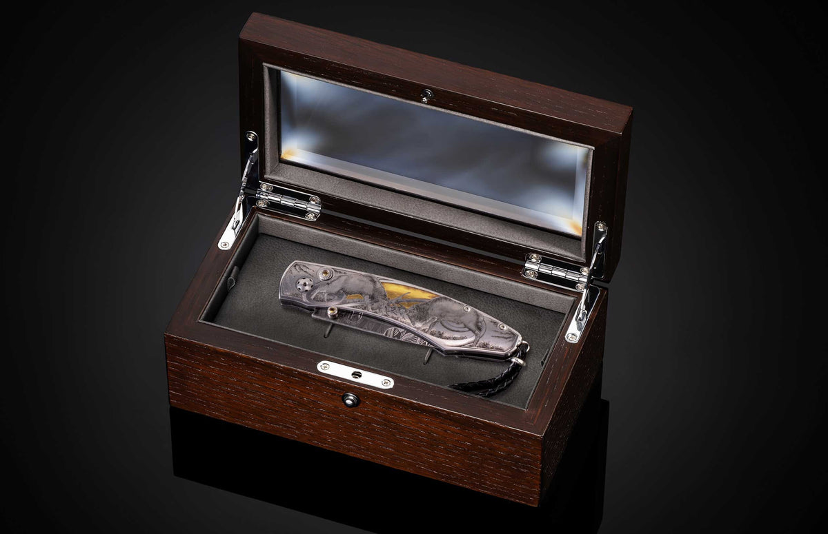 William Henry KNIVES B12 Autumn Elk III