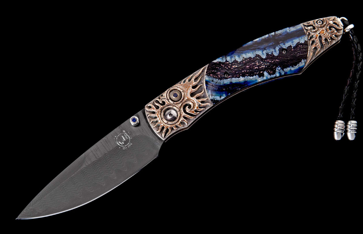 William Henry KNIVES B12 Azure Flame