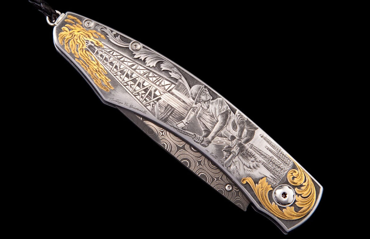 William Henry KNIVES B12 Black Gold II
