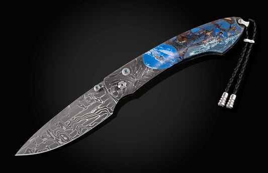 William Henry KNIVES B12 BLUE FUSION