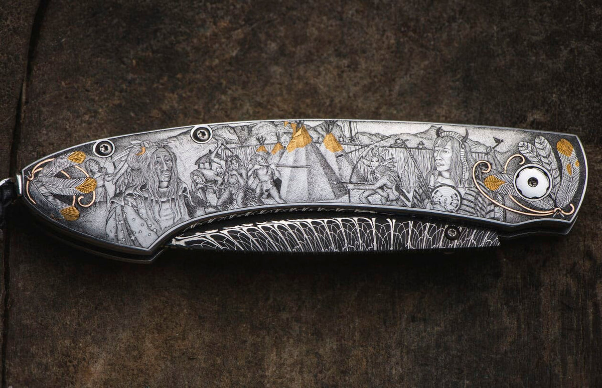 William Henry KNIVES Bodmer B12 BODMER