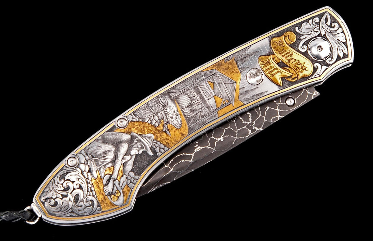 William Henry KNIVES B12 Gold Rush