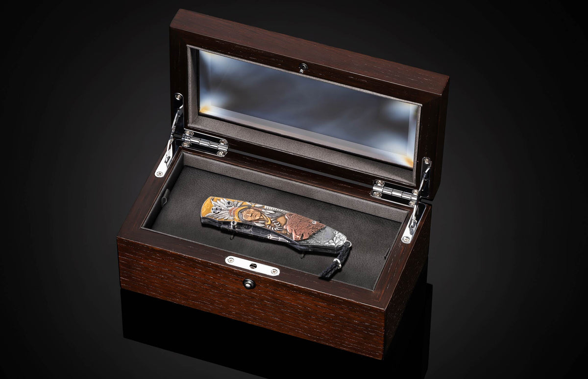 William Henry KNIVES B12 Indian Warriors