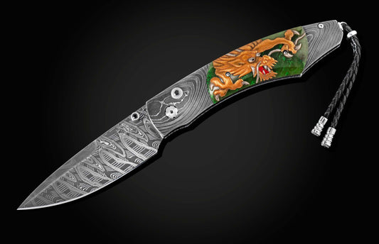 William Henry KNIVES B12 Jade Dragon