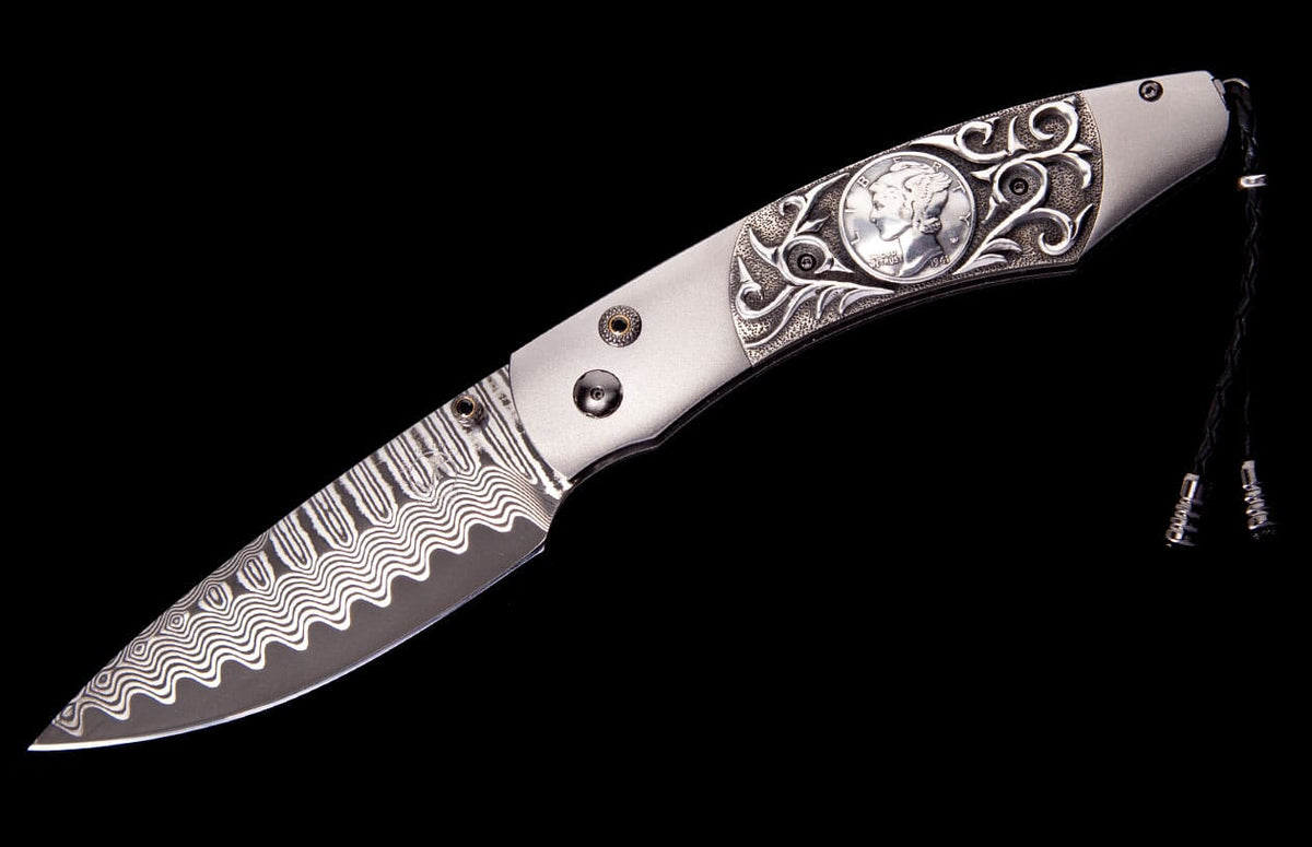 William Henry KNIVES Mercury Dime B12 MERCURY DIME