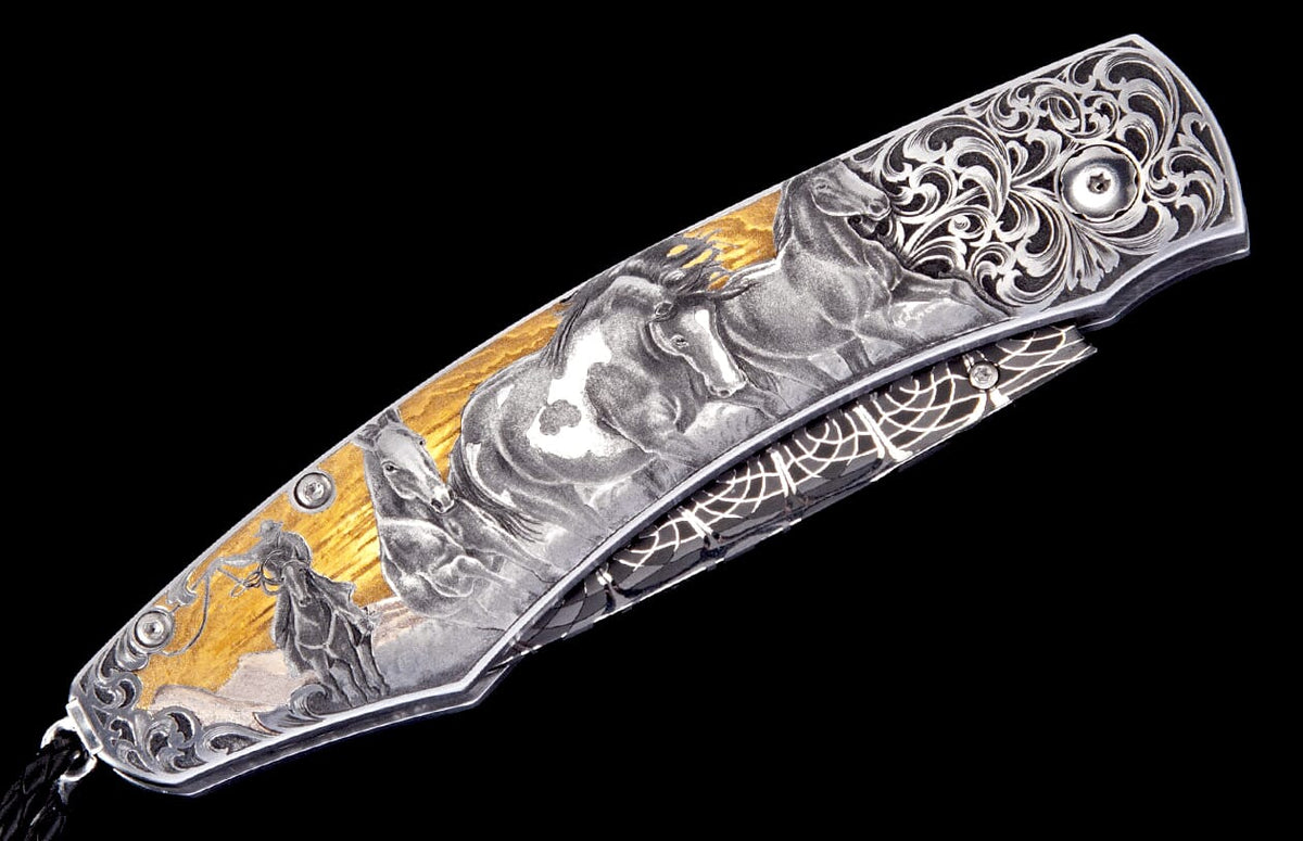 William Henry KNIVES B12 Open Range