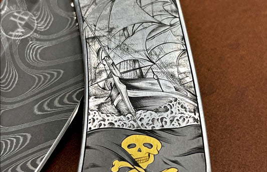 William Henry KNIVES B12 Pirate Captain