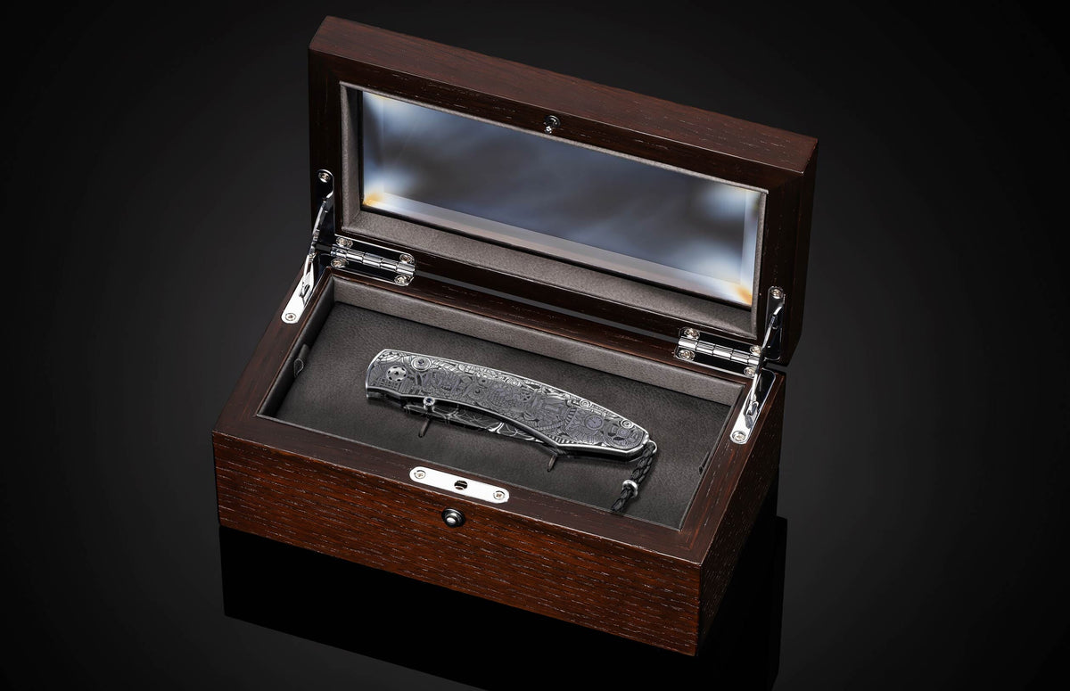 William Henry KNIVES B12 Steampunk
