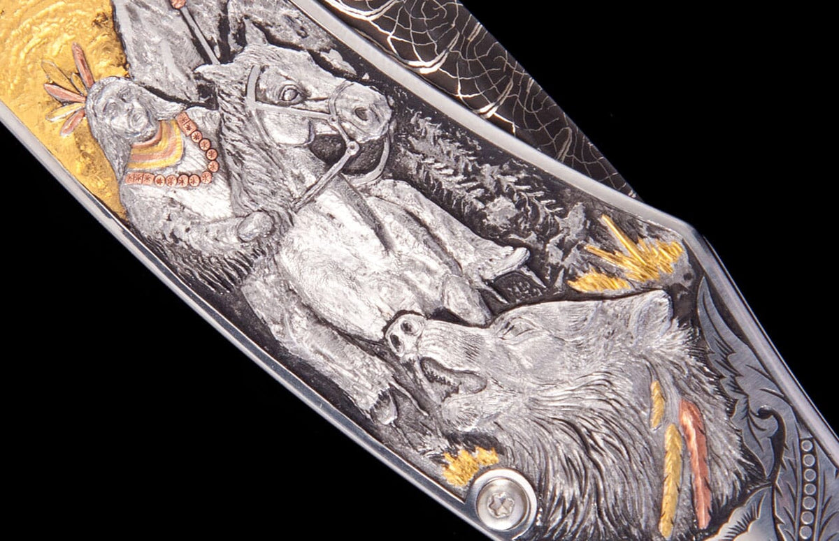 William Henry KNIVES B12 Western Frontier