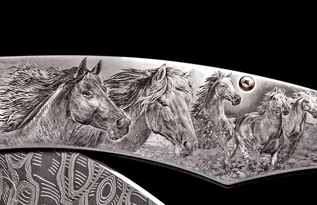 William Henry KNIVES B12 Wild and Free