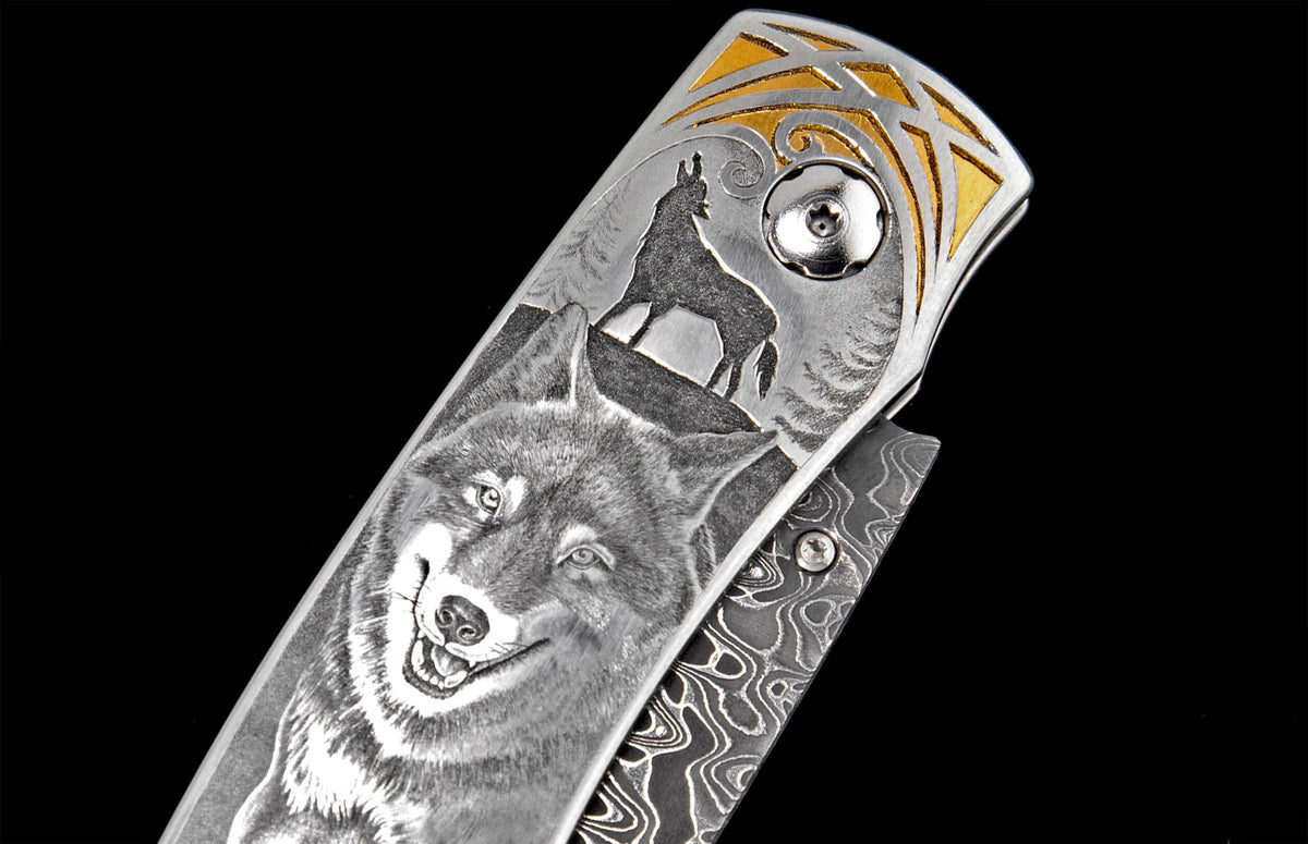 William Henry KNIVES B12 Wolves
