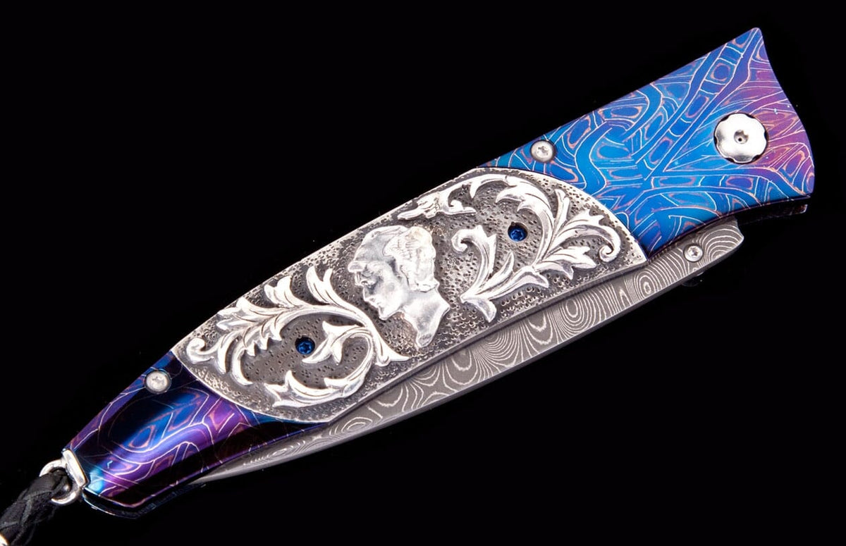 William Henry KNIVES Blue Money B30 BLUE MONEY
