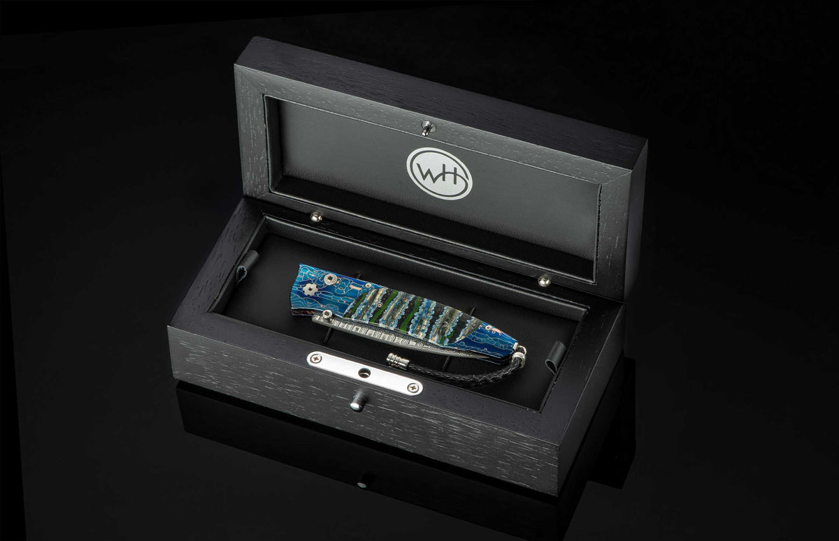 William Henry KNIVES B30 Blue Night