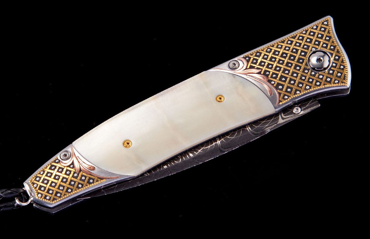 William Henry KNIVES Gold Weave B30 GOLD WEAVE