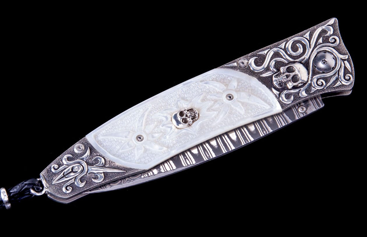 William Henry KNIVES Skultured B30 SKULTURED