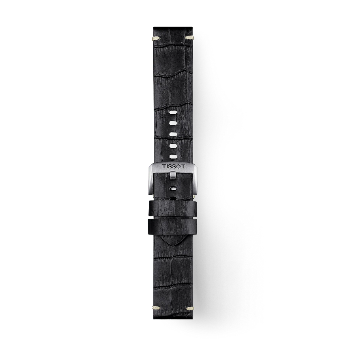 Tissot Official Black Leather Strap Lugs 22 mm T852046775