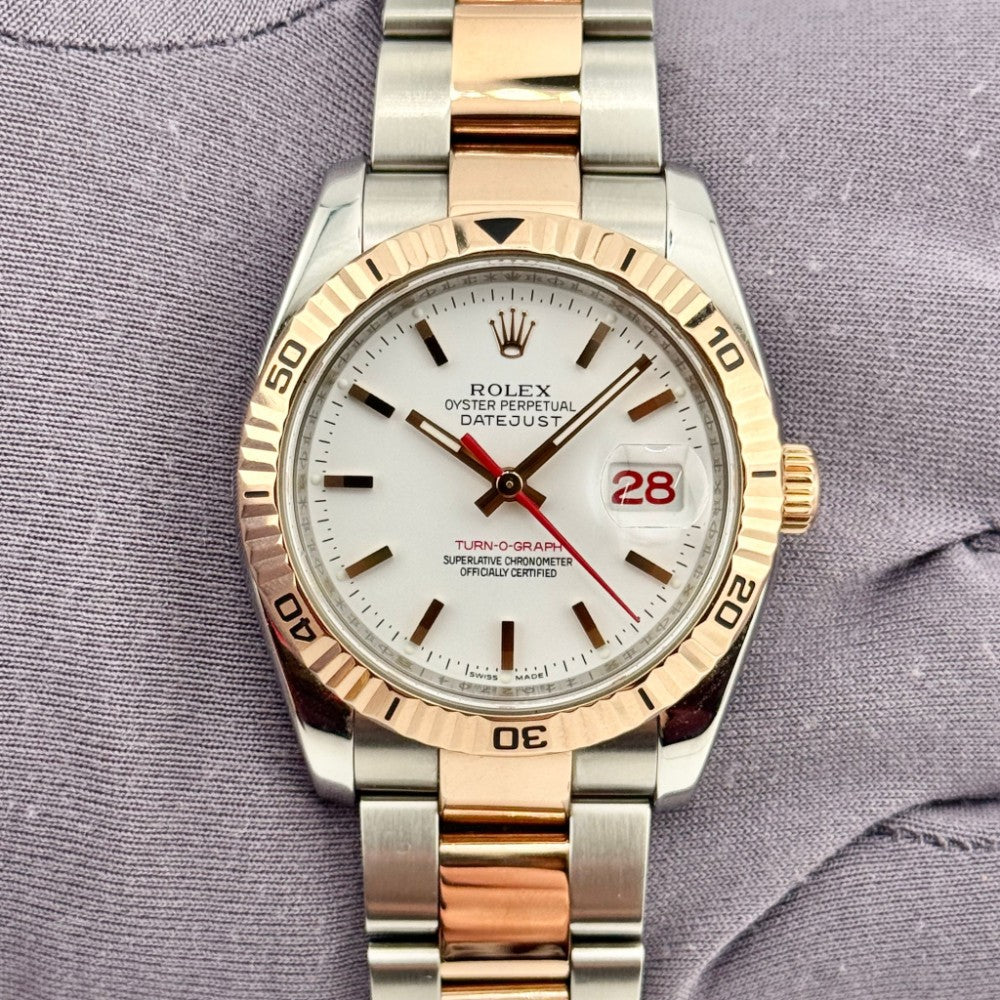 Pre-Owned Rolex Turn-O-Graph 116261