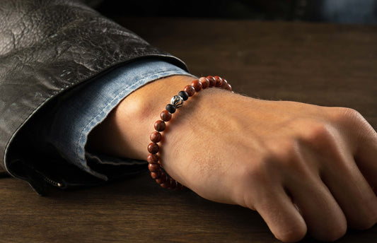 William Henry JEWELRY Brookings - Red Jasper BB48 RSJ