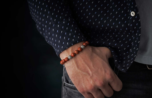William Henry JEWELRY Seaside - Red Jasper BB50 RSJ