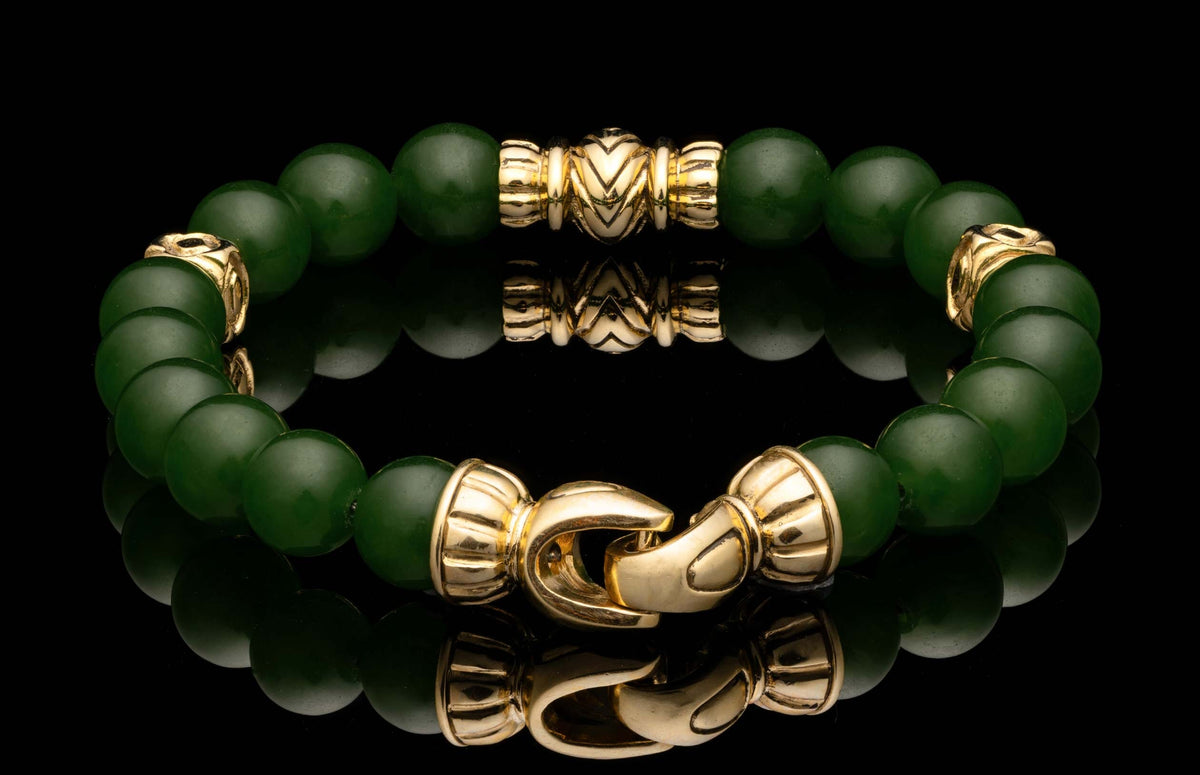 William Henry JEWELRY Jade Tikal BB62 J YG