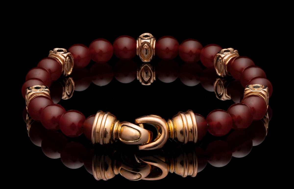 William Henry JEWELRY Carnelian Copan BB64 CARN RG